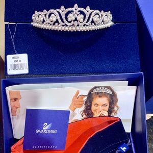 New Authentic Swarovski Tiara Crystals and Pearls